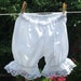 CUSTOM Baby Infant Toddler Bloomers Cotton Lace Ruffle