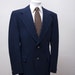 Size 44 Vintage Navy Hughes and Hatcher Sport Coat