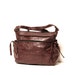 SLOUCHY dark red leather 80s BOHEMIAN hobo xlarge purse