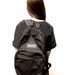 vintage JANSPORT black canvas BACKPACK unisex