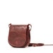 OXBLOOD red leather 70s SOUTHWEST small purse