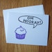 Oh Hooray Cake Single Notecard