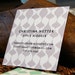 one-sided solid ikat calling cards - set (50)