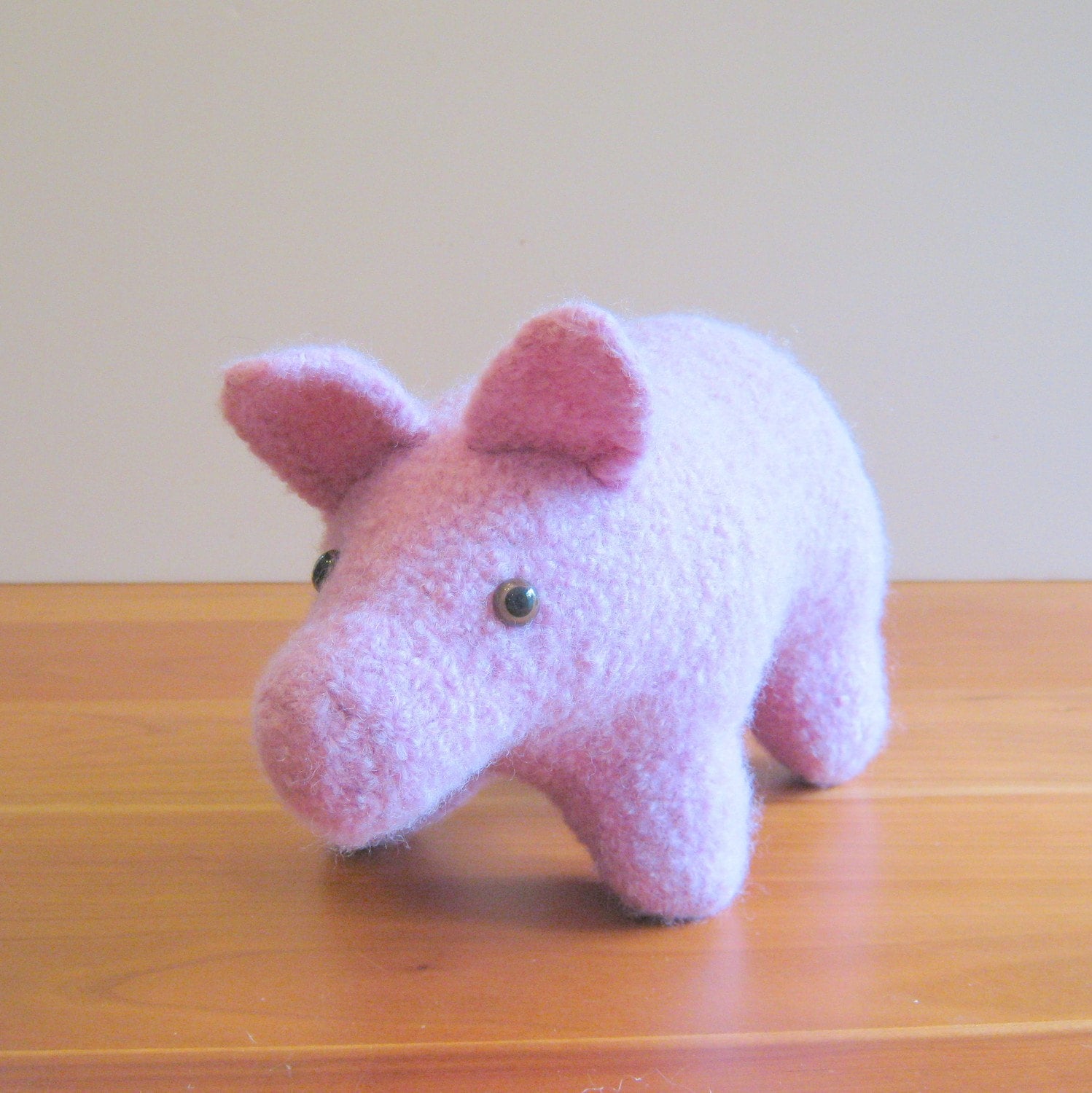 stuffed animal pig