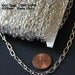 45 ft of Silver Plated Long and Short iron Chain 3.3X6.6mm- Open Link