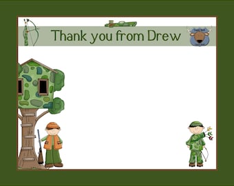 Hunting thank you | Etsy