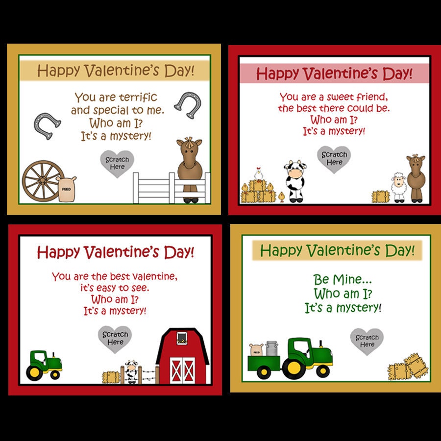 personalized valentines day cards personalized s day cards for farm by partyplace personalized valentines day cards personalized s day cards for farm by partyplace
