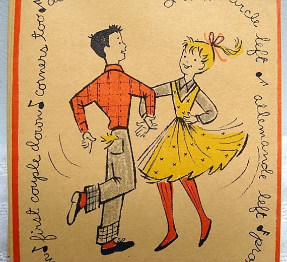 RESERVED FOR DEANNALLOYD Do Si Do Vintage Square Dance