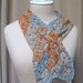 Vintage Silk Vera Geometric Scarf