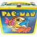 Vintage Pac Man Metal Lunch Box 1980