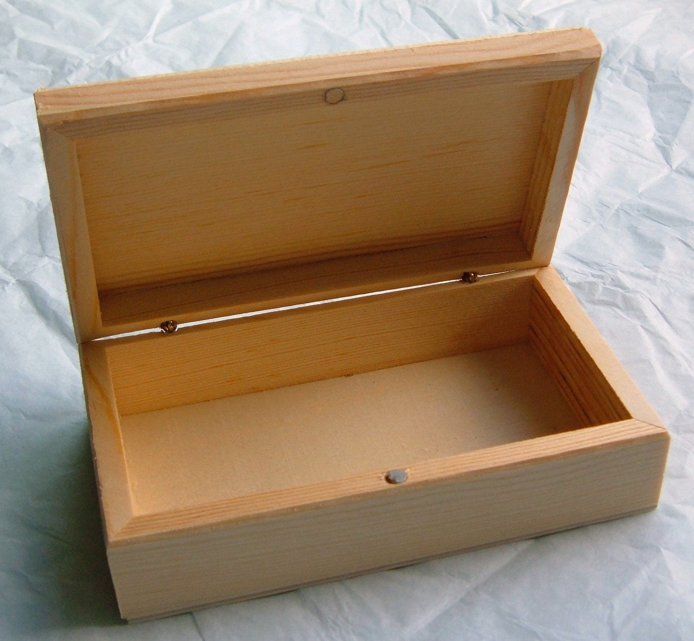 Small Wood Rectangle Box