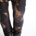 American Girl Doll Clothes - Purple Snakeskin Leggings