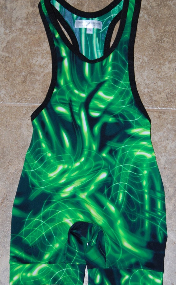 tie dye wrestling singlet