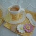 Tea Party Set, fabric and felt