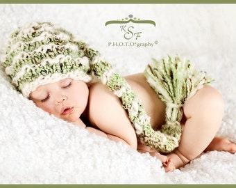 Newborn Photography Prop - Baby Knit Hat