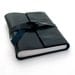 Nautical Navy Blue Leather Journal and Sketchbook in Kidskin