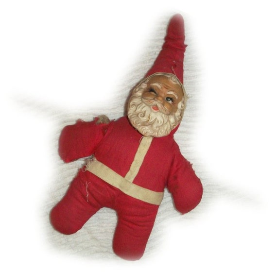 stuffed christmas santa