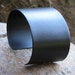 Cuff Bracelet Blanks Black Bangel Jewelry Supplies 2 inches wide 1091