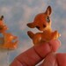 BUY 3 Get the 4th FREE / Set of 4 Vintage Miniature Bambi Deer Fawn Millinery Picks Terrarium Cake Toppers Ornaments Dioramas