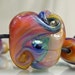 Pink, Blue,Green Lampwork Bead Set