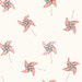 Cream Pinwheels Fabric by Sarah Jane for Michael Miller CHILDREN AT PLAY last 27" Sale