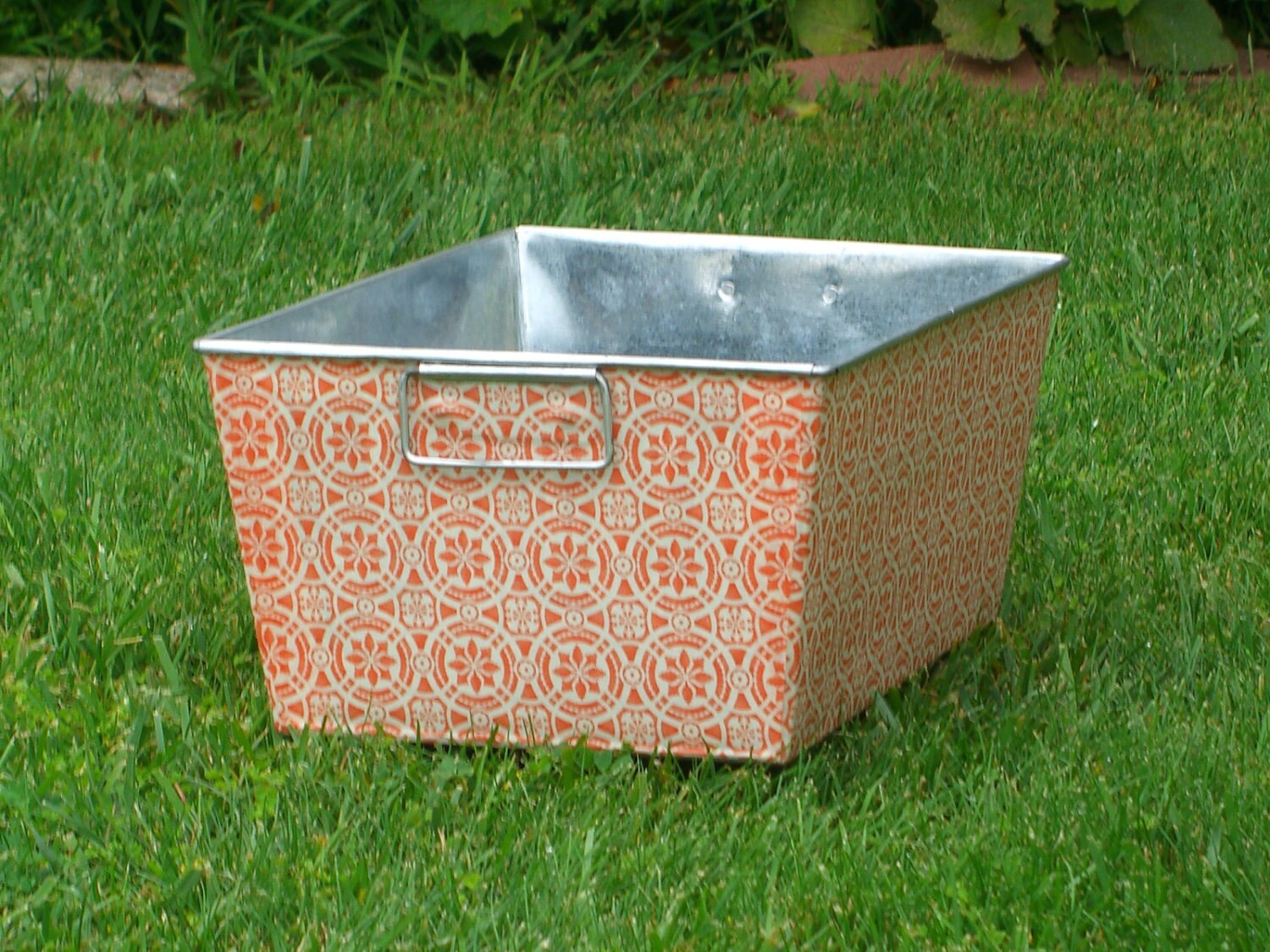 Metal Storage Container Galvanized Rectangular Bin by BroddersTubs