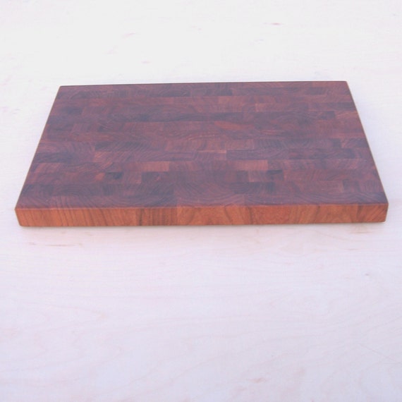 Mesquite End Grain Butcher Block Cutting Board