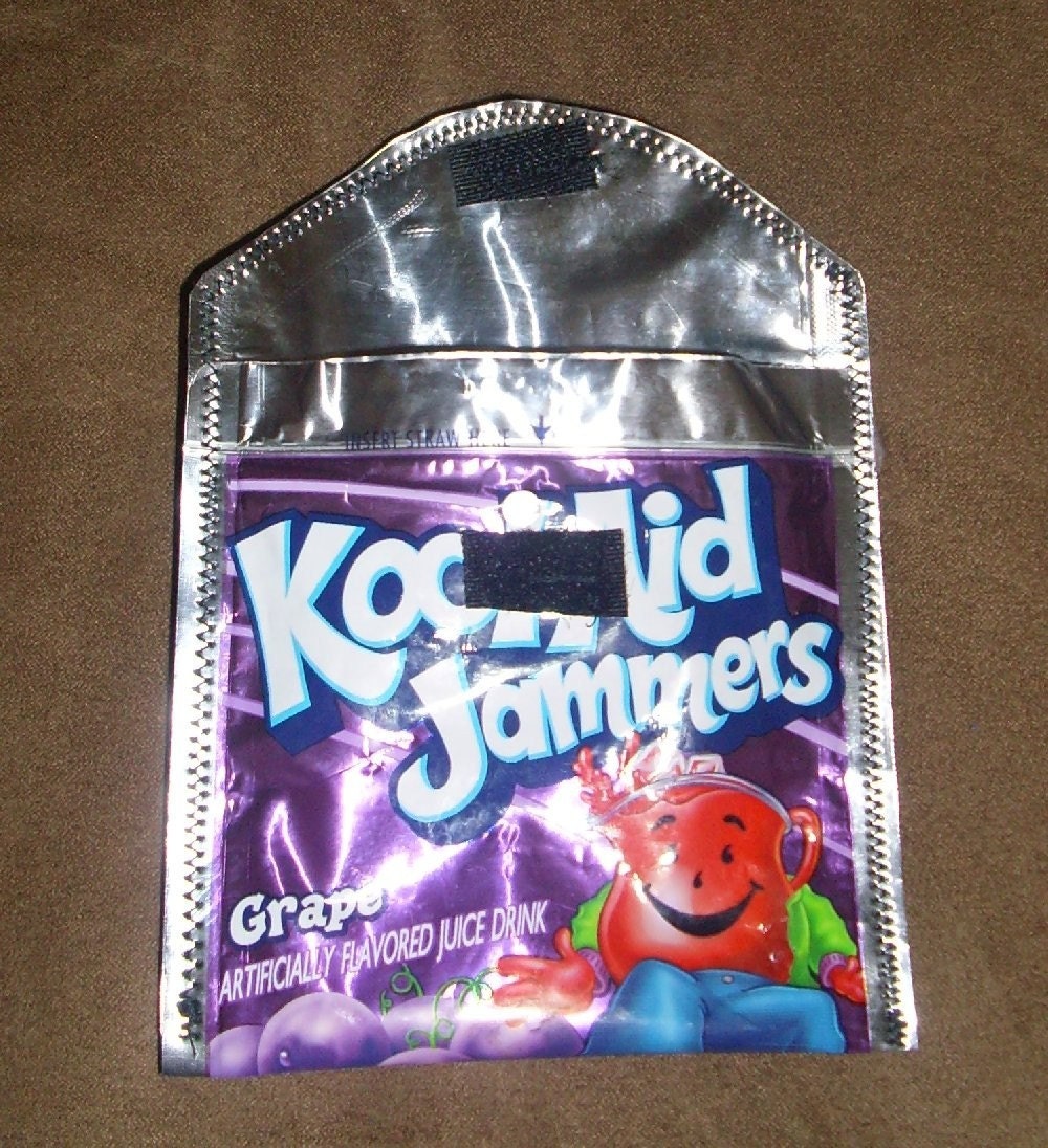 Kool aid Jammers Juice Pouch Coin Purse 6 Different Colors