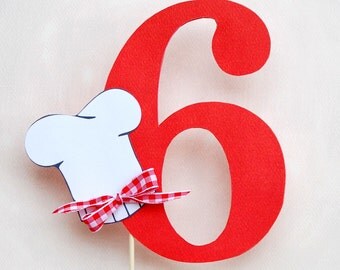 The COOKING Collection - Custom Cake Topper from Mary Had a Little Party