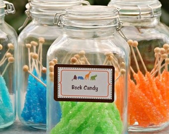 The Vintage Safari Collection - Fantastic Favor Tags with Bags from Mary Had a Little Party