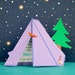 The CAMPOUT Collection NEW Custom Invitations from Mary Had a Little Party