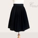 NEW Custom fully lined skirt with side pockets in black and many colors