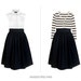 Custom skirt with side pockets in black or any colors