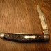 Vintage 3 Blade Sabre 644 Pocket Knife Japan