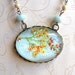Blue Meadow, Flower Necklace