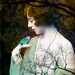 Fine Art Giclee Print, Collage, Painted Photograph, 8x10 fine art giclee print,