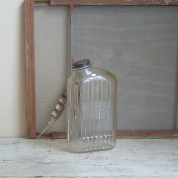 vintage Anchor Hocking refrigerator jar 1940s