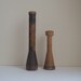 vintage pair beehive wood bobbins