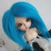 doll wig BJD wig Dollfie wig Lati Yellow/PUKIFEE/monster high sized fake fur TEAL wig monstrodesigns
