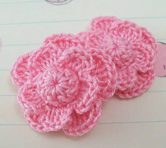 Crochet Small Layered Flowers