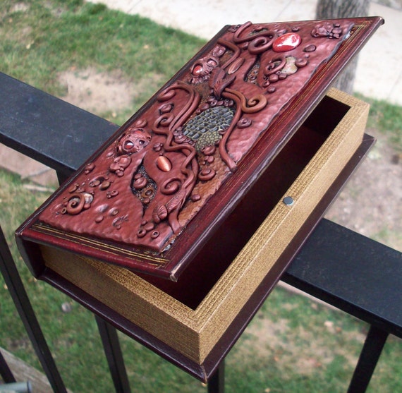 Secret Compartment Book Safe Box Altered