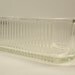 CLEARANCE Clear Glass Refridgerator Dish From 1950
