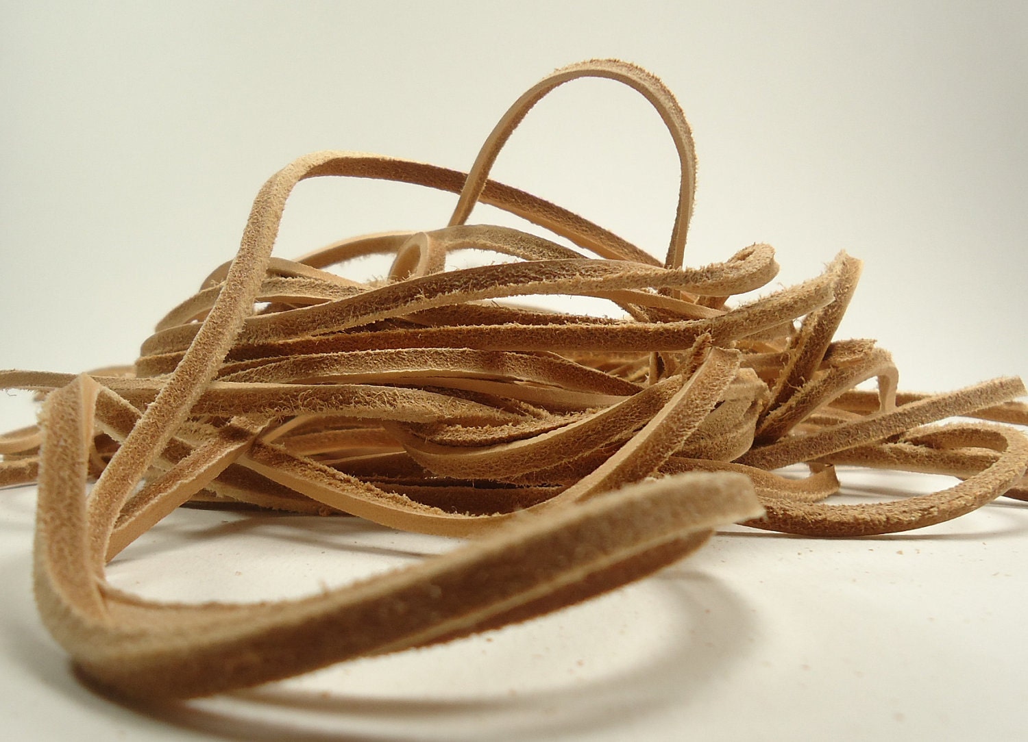 Leather Rawhide Laces Strips or Straps