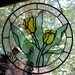 Yellow Tulip Flowers Suncatcher (G1282)