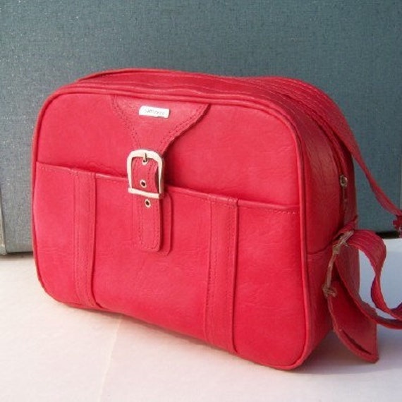 Lollipop Pink Pan Amvintage SAMSONITE carry on suitcase LIKE