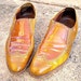 Vintage candy caramel mens loafers / Stacy Adams / size 9.5