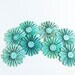 paper flower garland, flower mobile, wedding decoration, photo shoot prop, party flower garland