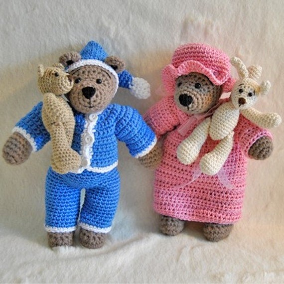 Darla Duck and Bernice Bunny Crochet Pattern [PT033] - $3.99