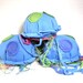 Blue Stuffed Jellyfish Plush READY TO SHIP