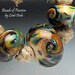 Handmade Lampwork Artisan Glass Bead Set - Vintage Tapestry